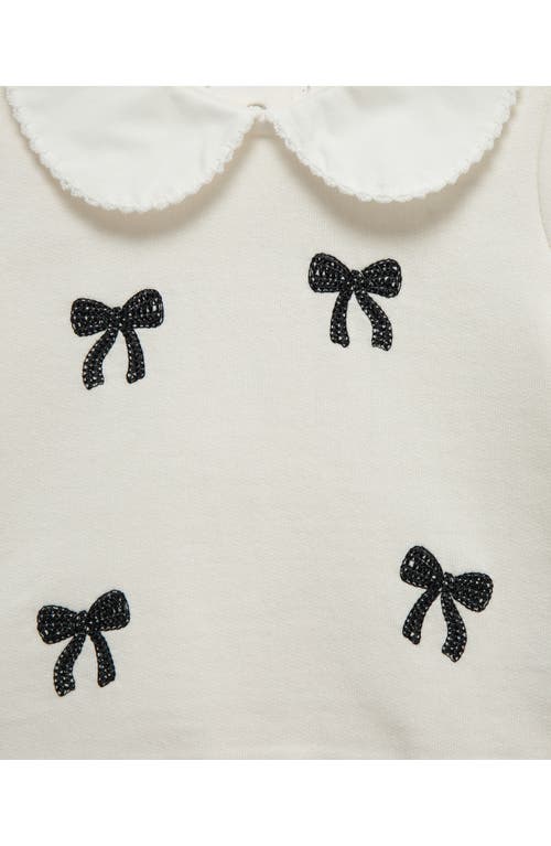 Little Me Peter Pan Sweatshirt & Joggers Set In Black