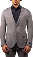 Maceoo Stretch Grey Unconstructed Blazer