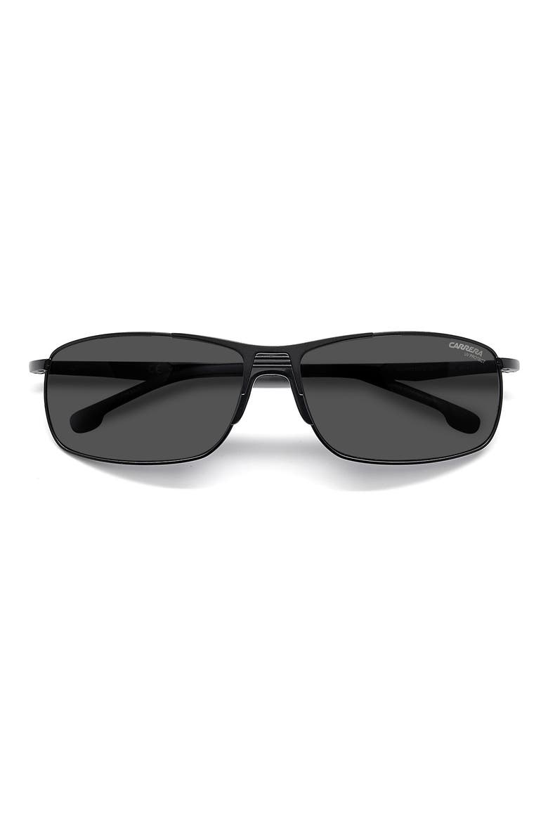 8039/S Rectangle Sunglasses, Alternate, color, MATTE BLACK