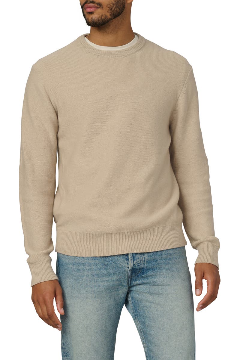 Joe's Classic Wool Crewneck Sweater, Main, color, Simply Taupe