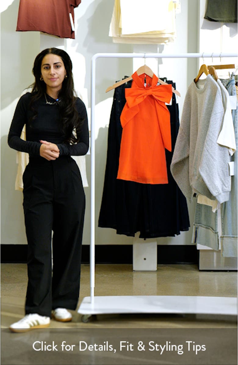 Venice Bow Sleeveless Top, sales video thumbnail