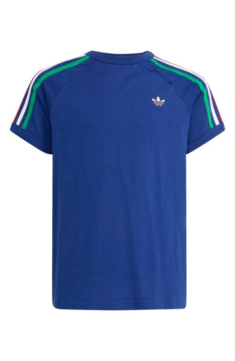 Kids' 3-Stripes Cotton T-Shirt (Little Kid & Big Kid)