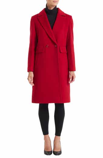 Sofia Cashmere Double-Breasted Wool Coat