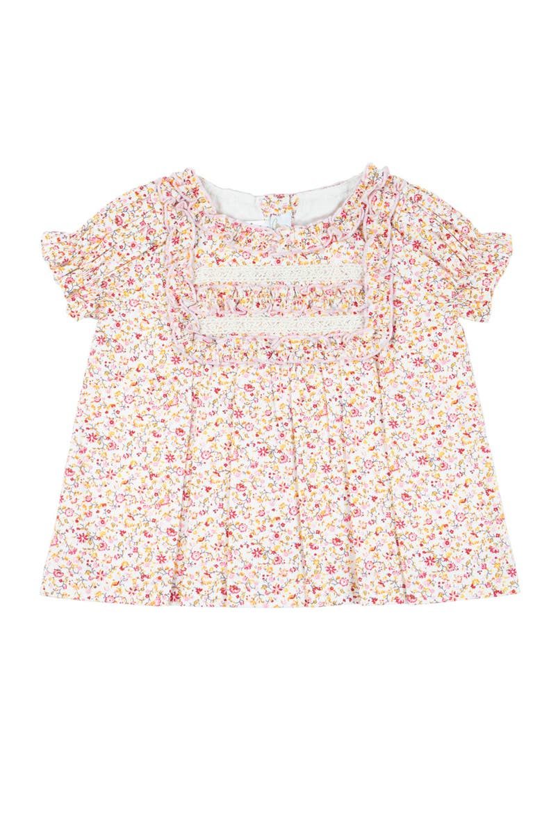 Floral Corduroy Set, Main, color, Pink Multi