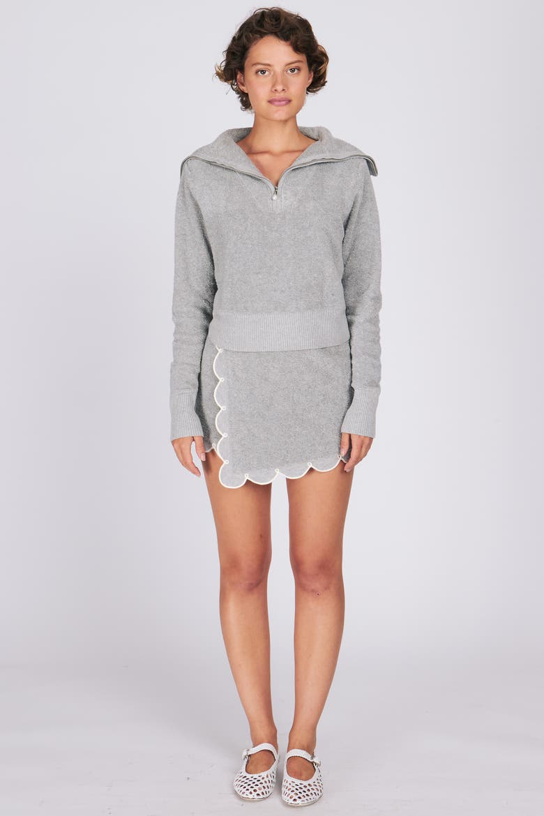 Nico Half-Zip, Alternate, color, Grey