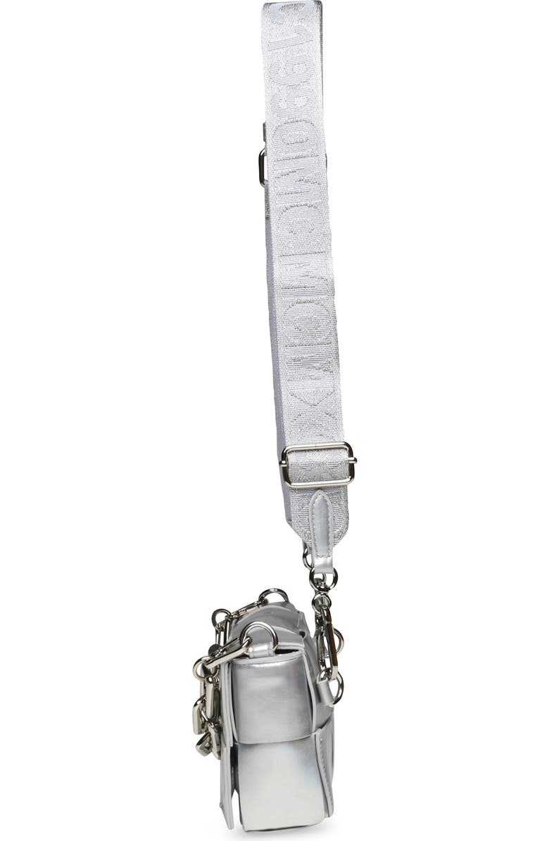 Steve Madden Woven Faux Leather Crossbody Bag, Alternate, color,