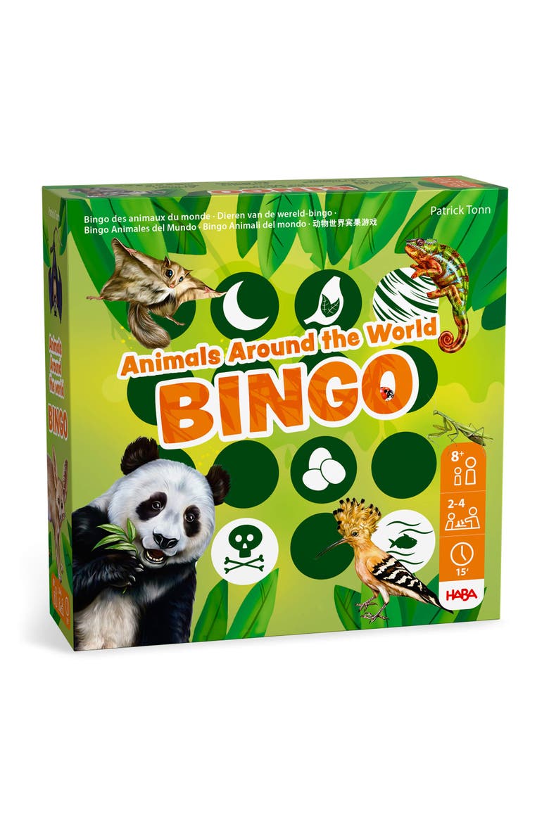Animals of the World Bingo, Main, color, Multi