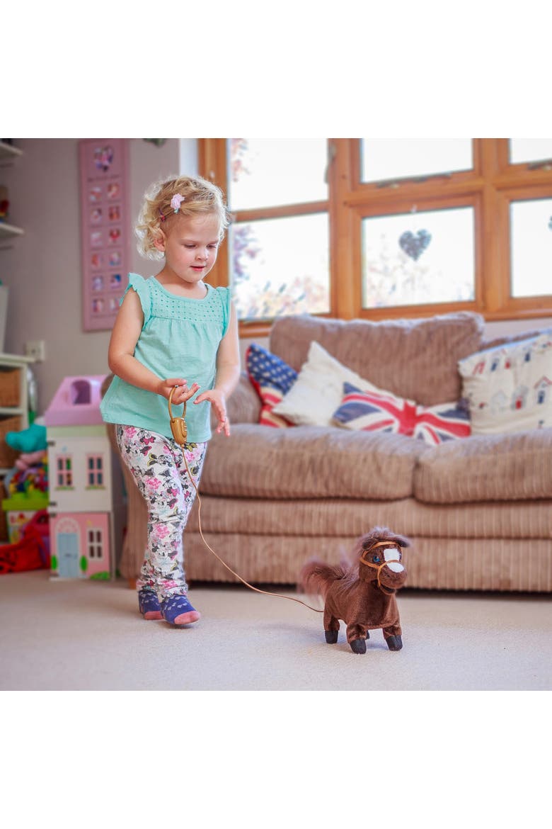 Animigos Trotting Pony Interactive Plush Toy, Alternate, color, Multicolored