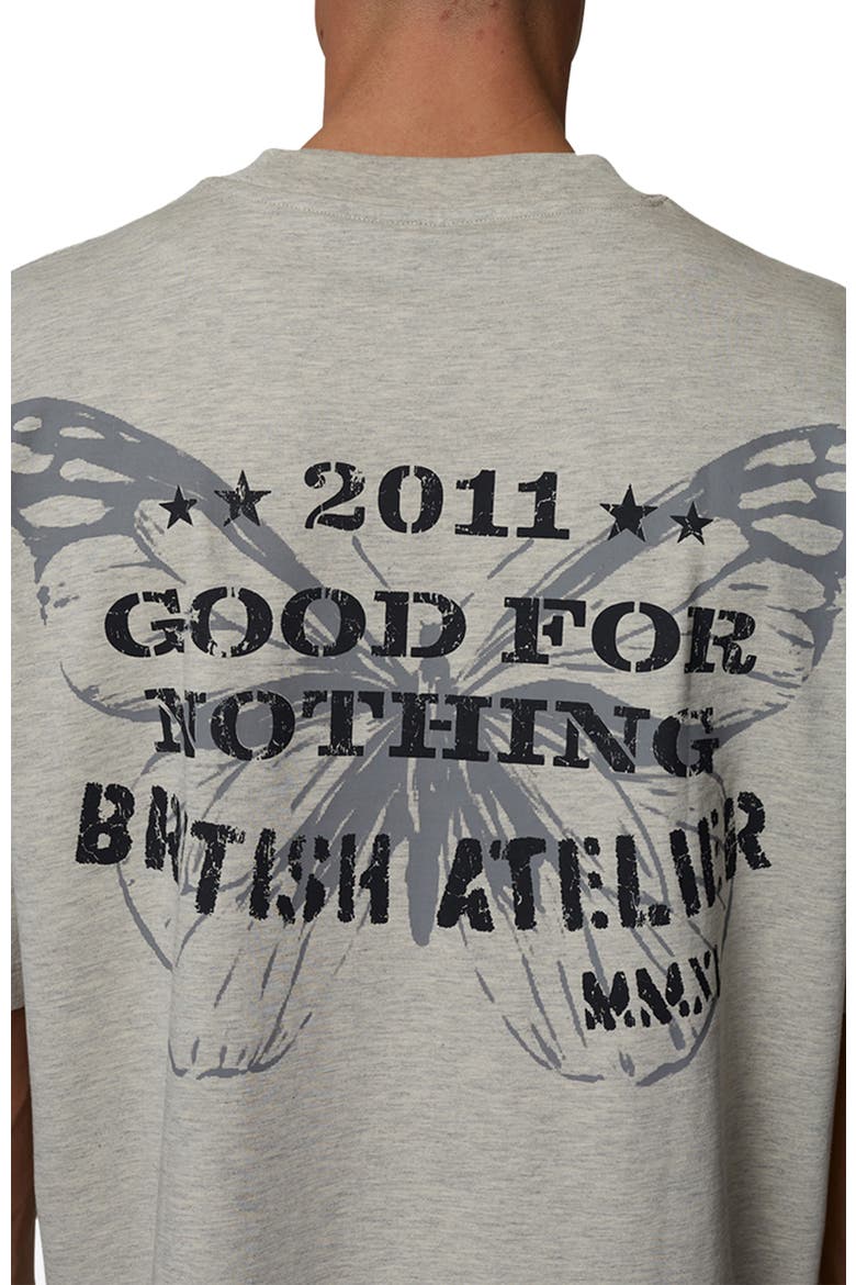 Boxy-Fit Icarus T-Shirt, Alternate, color, Grey