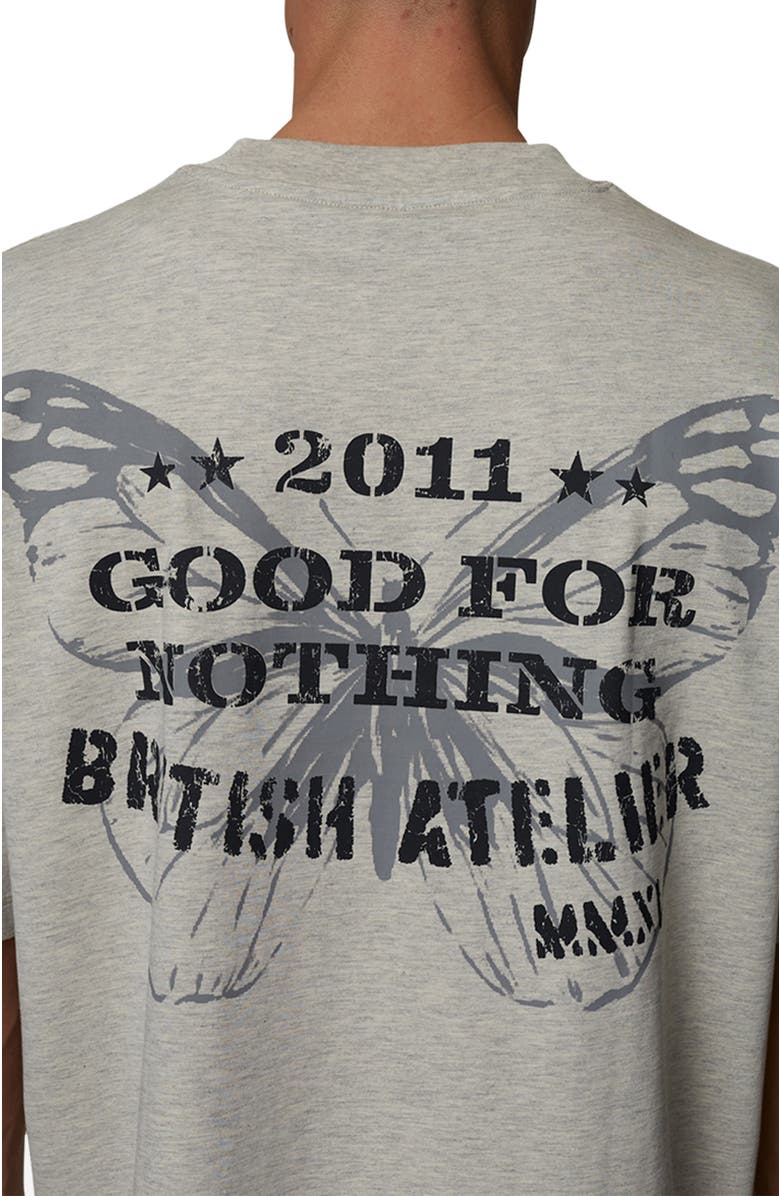 Good For Nothing Boxy-Fit Icarus T-Shirt, Alternate, color, Grey