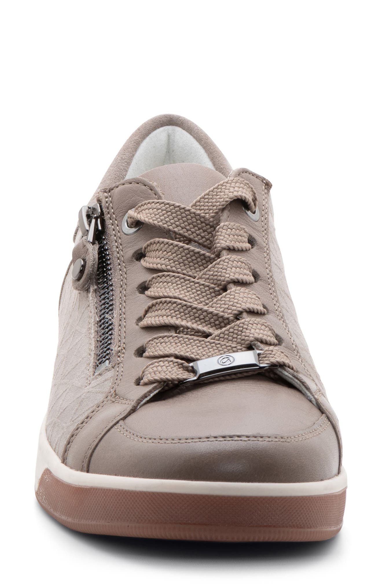 ara Rei Low Sneaker, Alternate, color, Moon