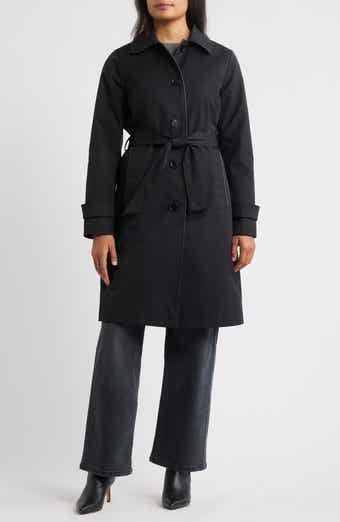 Michael Kors Water Resistant Belted Trench Coat