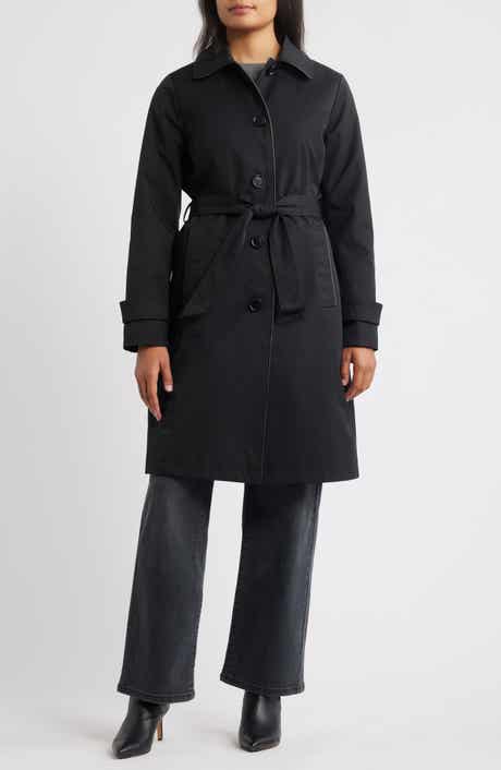 Michael Kors Water Resistant Belted Trench Coat