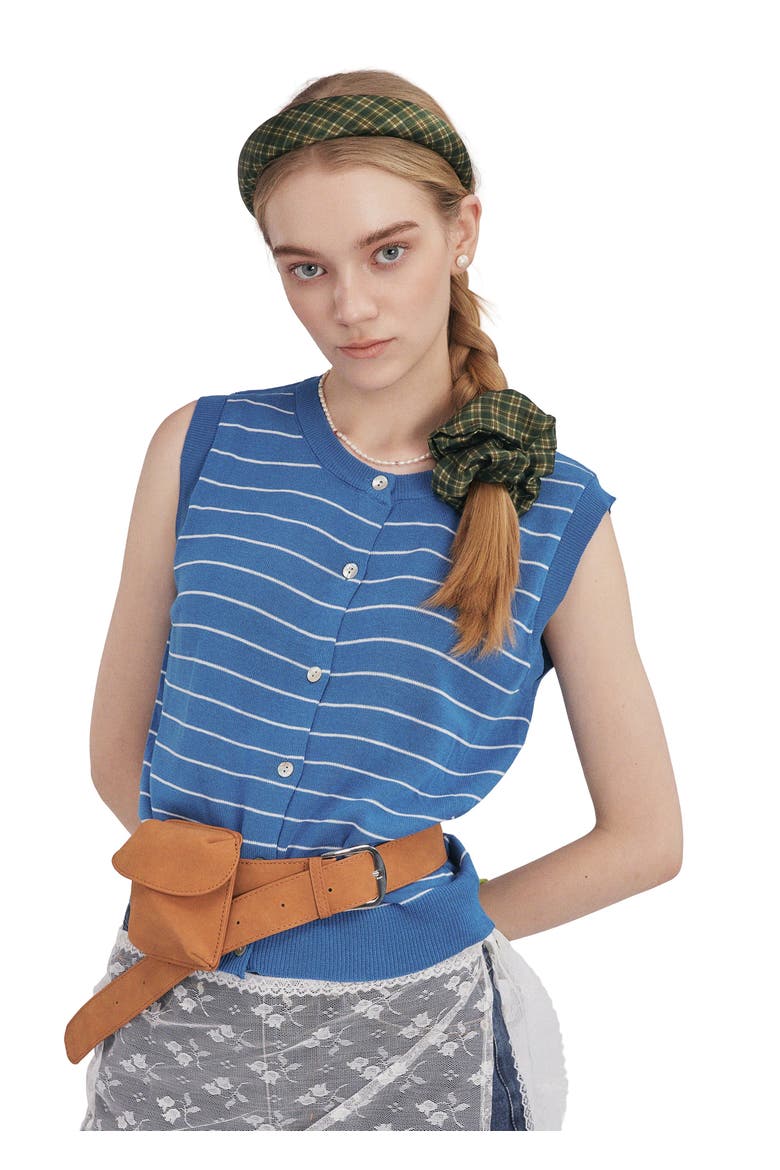 Grevelyn Silk Scrunchie, Alternate, color, Green