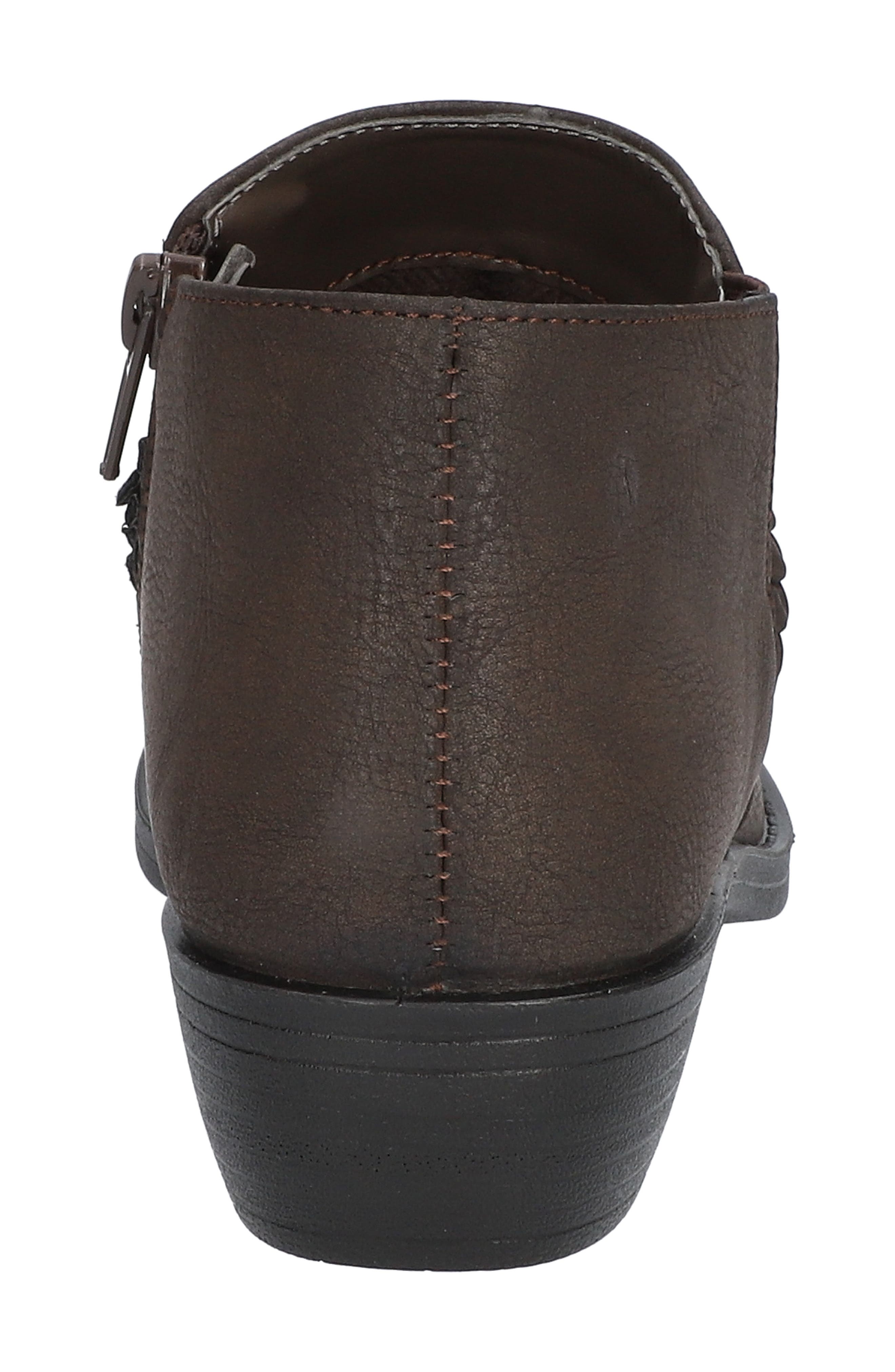 EASY STREET Jalia Braided Bootie, Alternate, color, Smoke/ Gore