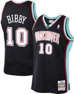 Mitchell & Ness Men's Mitchell & Ness Mike Bibby Black Vancouver Grizzlies 2000/01 Hardwood Classics Swingman Jersey