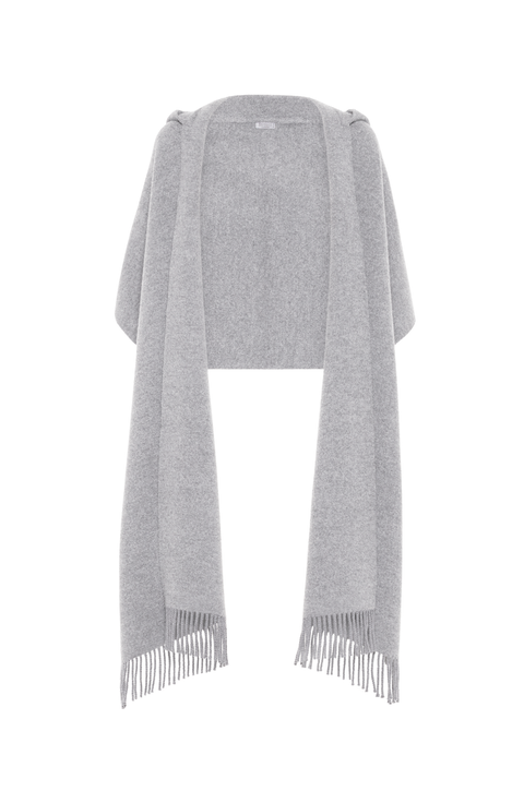 マフラー・ストール BRUNELLO CUCINELLI WHITE AND BEIGE LINEN SCARVES BRUNELLO CUCINELLI Frayed printed linen scarf | THE OUTNET