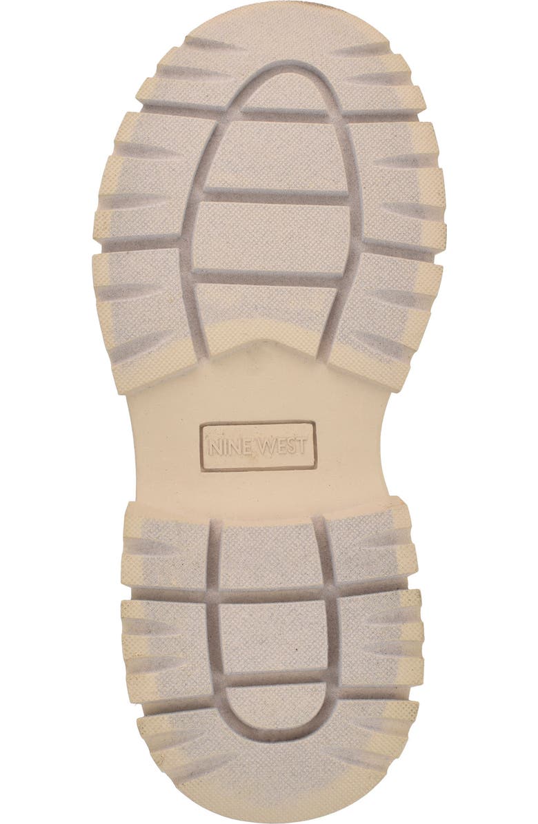 Nine West Budde Lug Sole Bootie, Alternate, color, Light Natural