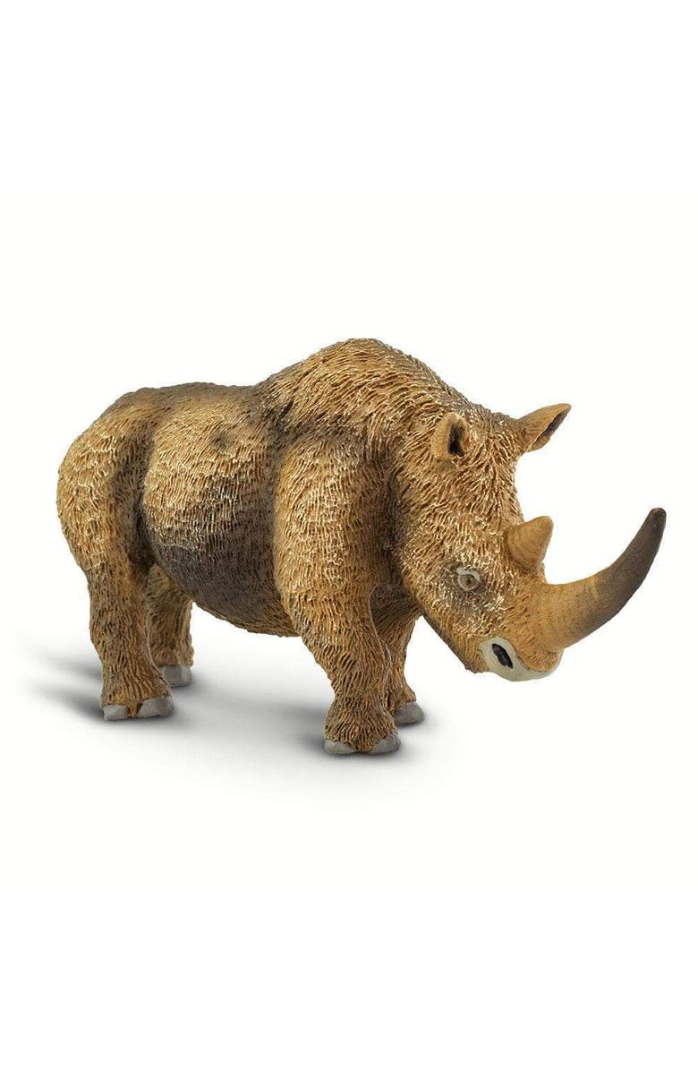 Safari Ltd. Woolly Rhinoceros Toy, Alternate, color, NO COLOR