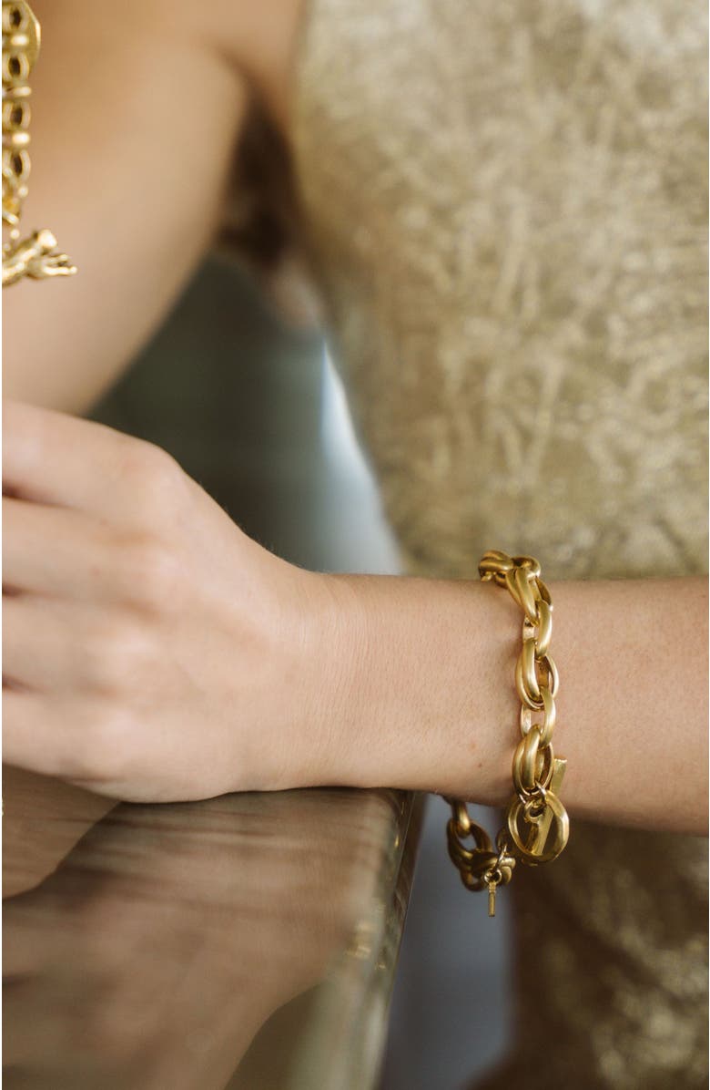 sccollection Joni Bracelet, Alternate, color, Gold