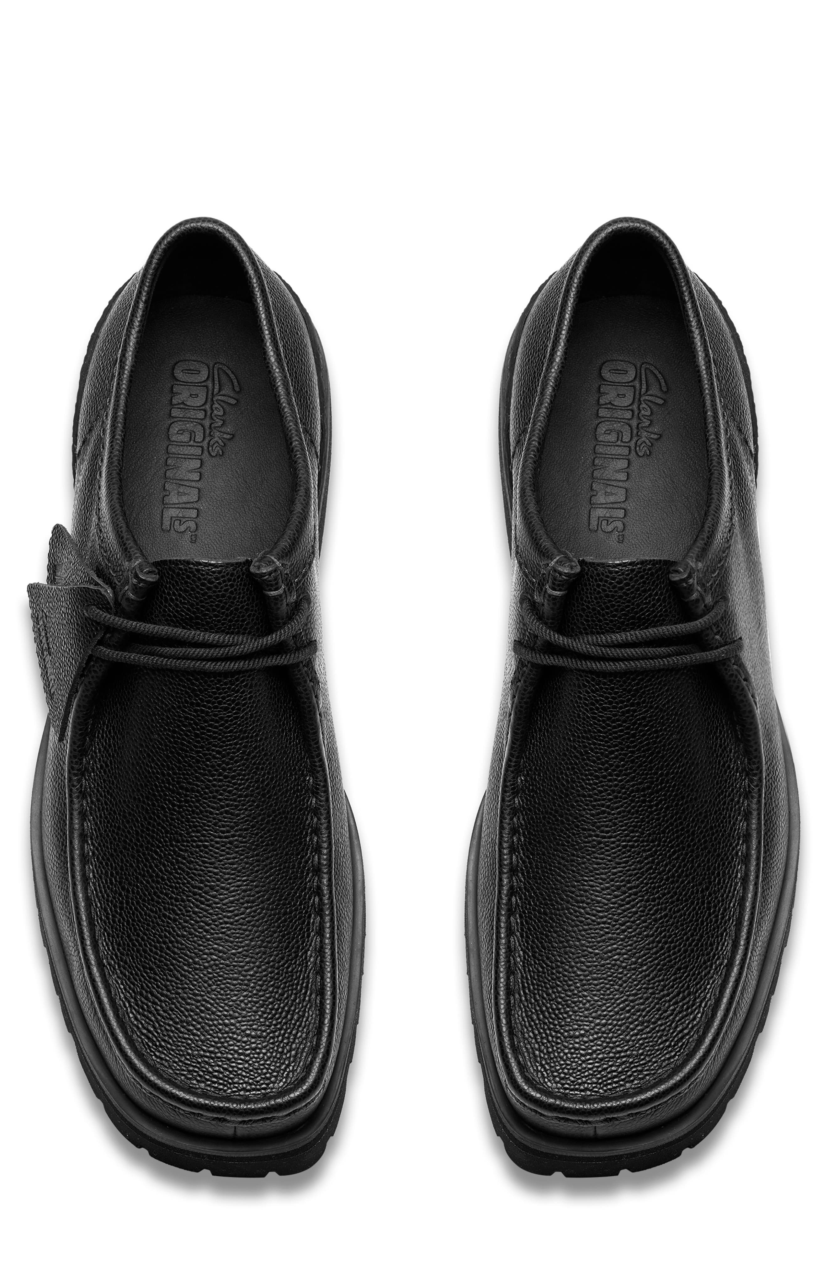 Clarks<sup>®</sup> Originals Walla Yukoner Lug Sole Shoe, Alternate, color, Black Scotch Grain