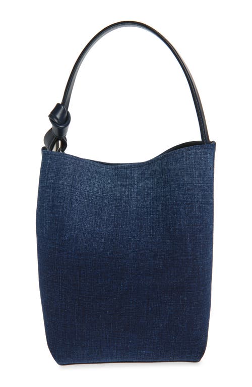 JW ANDERSON JW ANDERSON THE JWA CORNER DENIM BUCKET BAG 