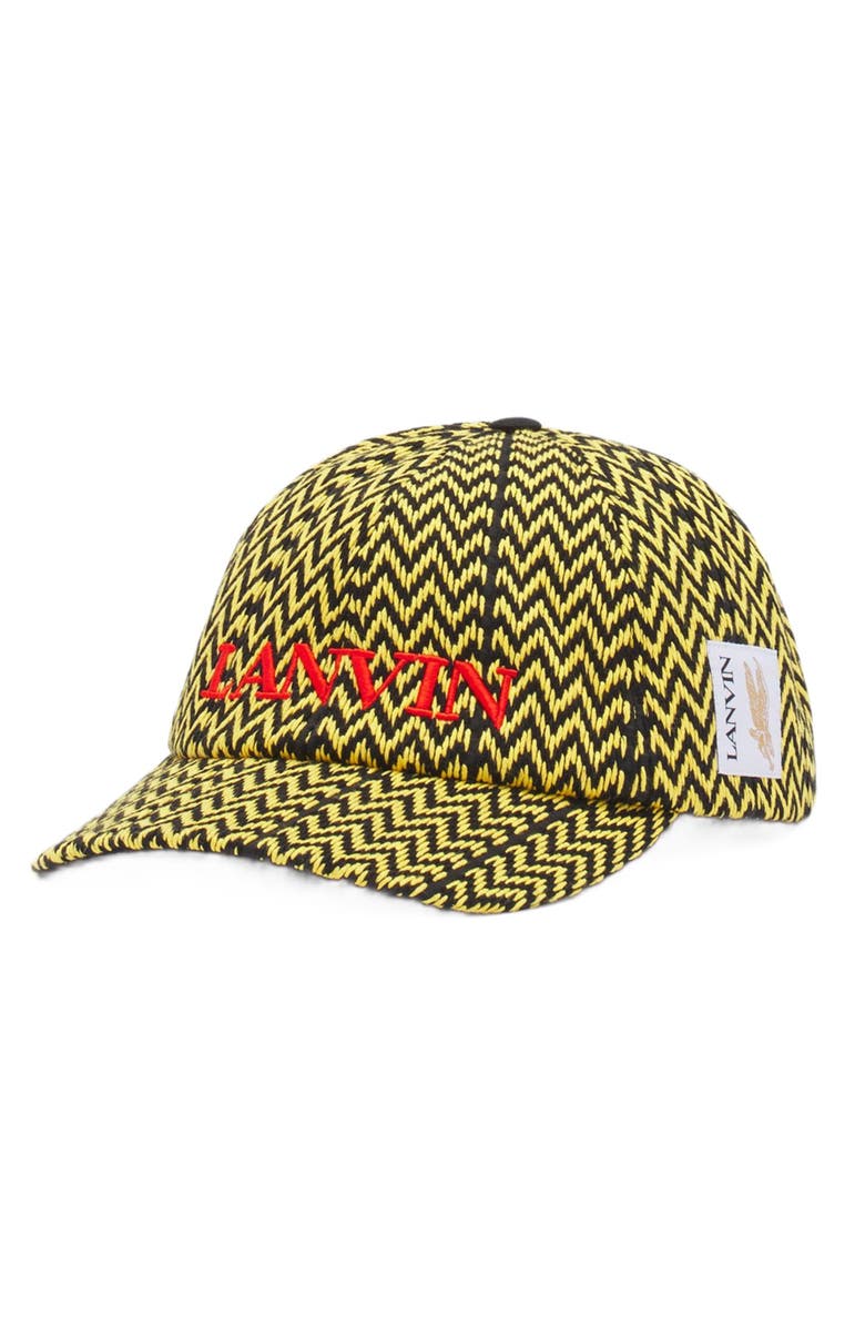 Lanvin x FUTURE CURB COTTON CAP, Alternate, color,