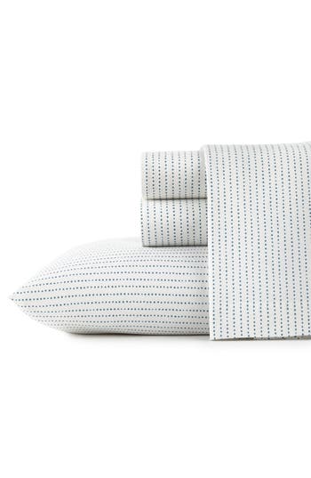 City Scene Radius 200 Thread Count Cotton Percale Sheet Set In Multi