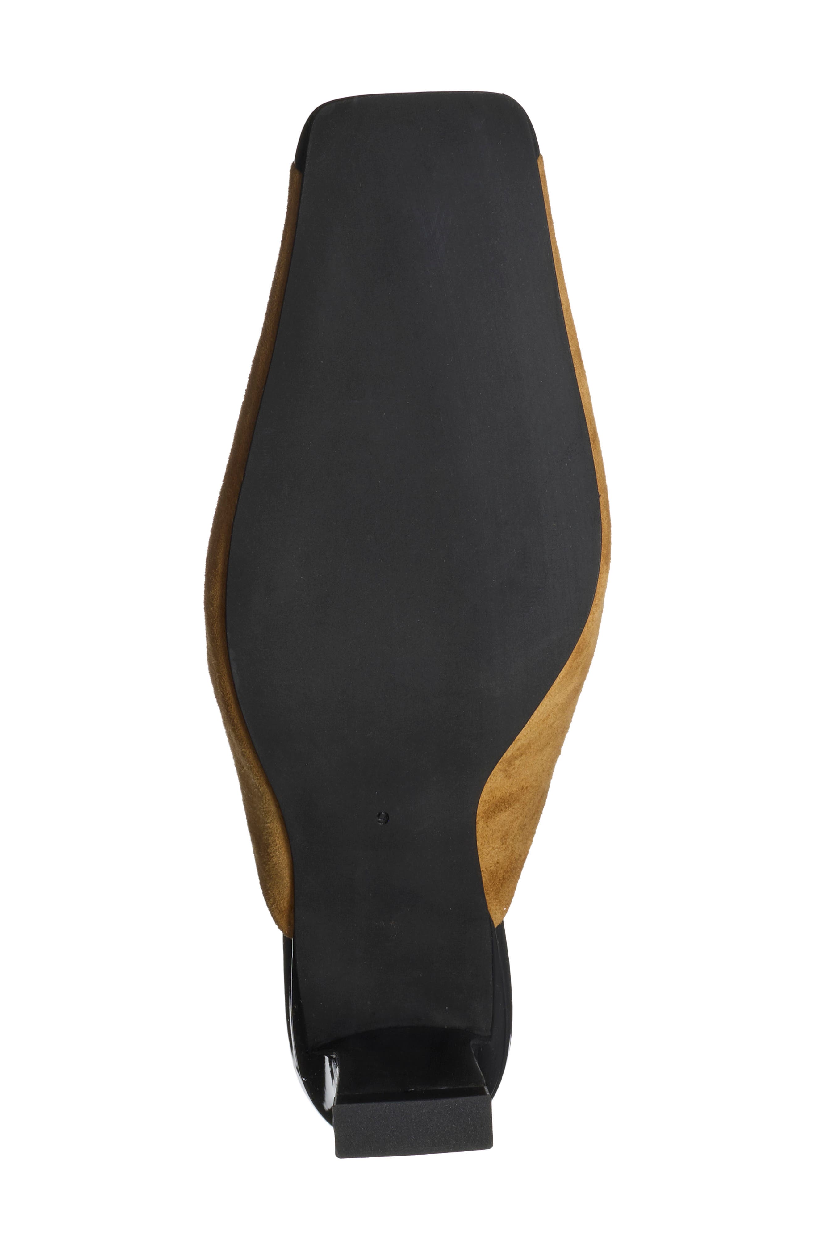 Pathos Leather Mule, Alternate, color, BEIGE SUEDE BLACK COMBO