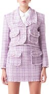 Endless Rose Tonal Bouclé Tweed Blazer