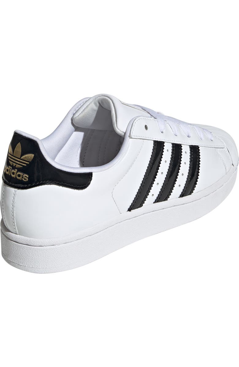 adidas Superstar II Sneaker, Alternate, color, White/ Black/ Gold Metallic