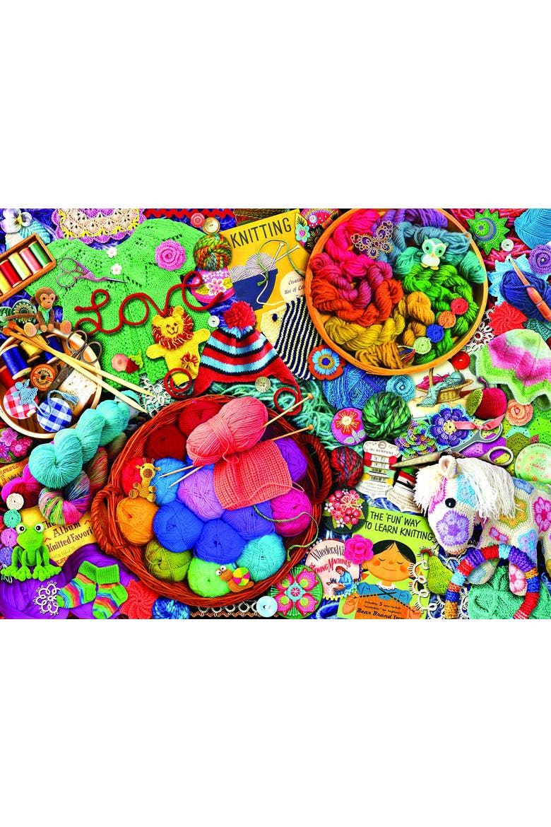 The Artful Needle 1000 piece Jigsaw Puzzle for Adults, Alternate, color, Multicolor