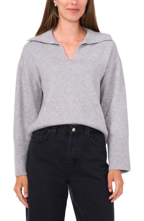 Deals NWT Halogen Nordstrom Gray Ribbed Boatneck Sweater 100% Cashmere Super Soft M