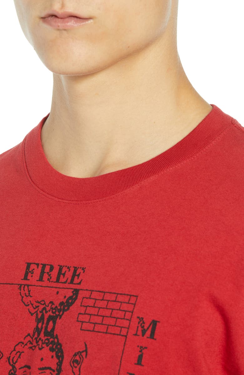 Obey Free Your Mind Box T-Shirt, Alternate, color,