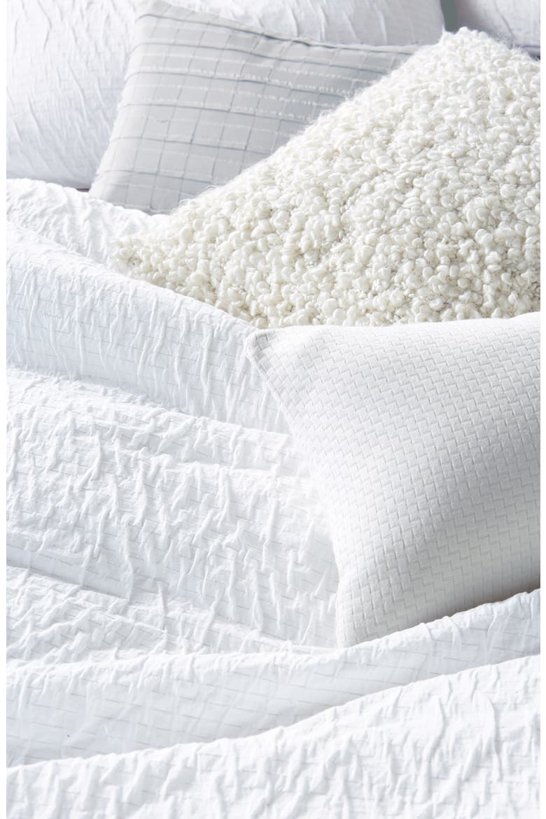 Looped Decorative Pillow, Alternate, color, IVORY