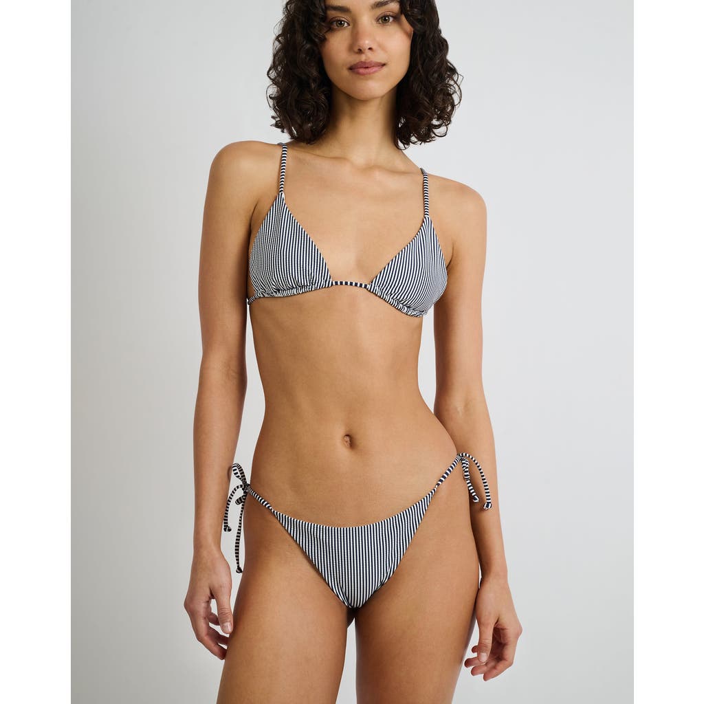 Onia Alexa Bikini Top In Blue