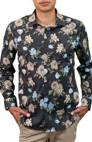 Lords of Harlech Nigel Button-Up Shirt