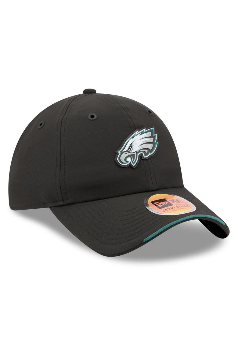 Men's New Era Black Philadelphia Eagles 2026 Sideline Casual Classic Adjustable Hat, Alternate, color, Black