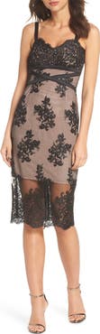 BRONX BANCO Bronx and Banco Camilla Lace Sheath Dress