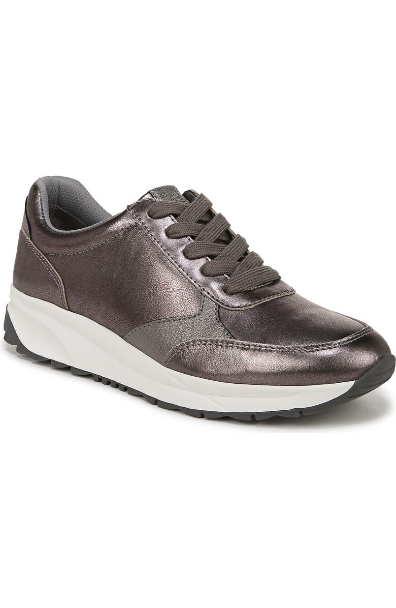 Naturalizer Shay Sneaker, Main, color, Pewter Leather
