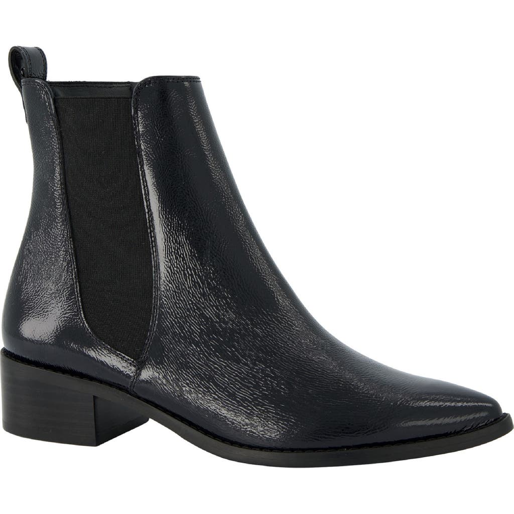 Paul Green Celina Pointed Toe Bootie In Black