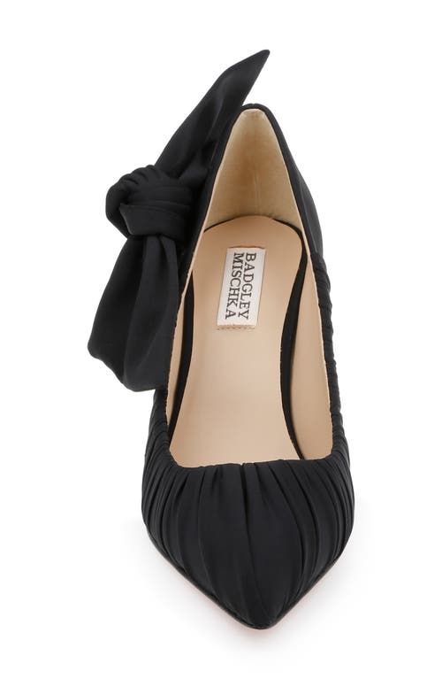 Badgley Mischka Collection Vanesa Pointed Toe Pump In Black