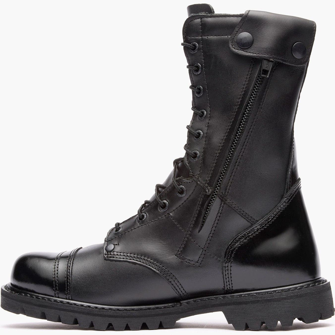 Side Zipper Jump Boot, Alternate, color, BLACK