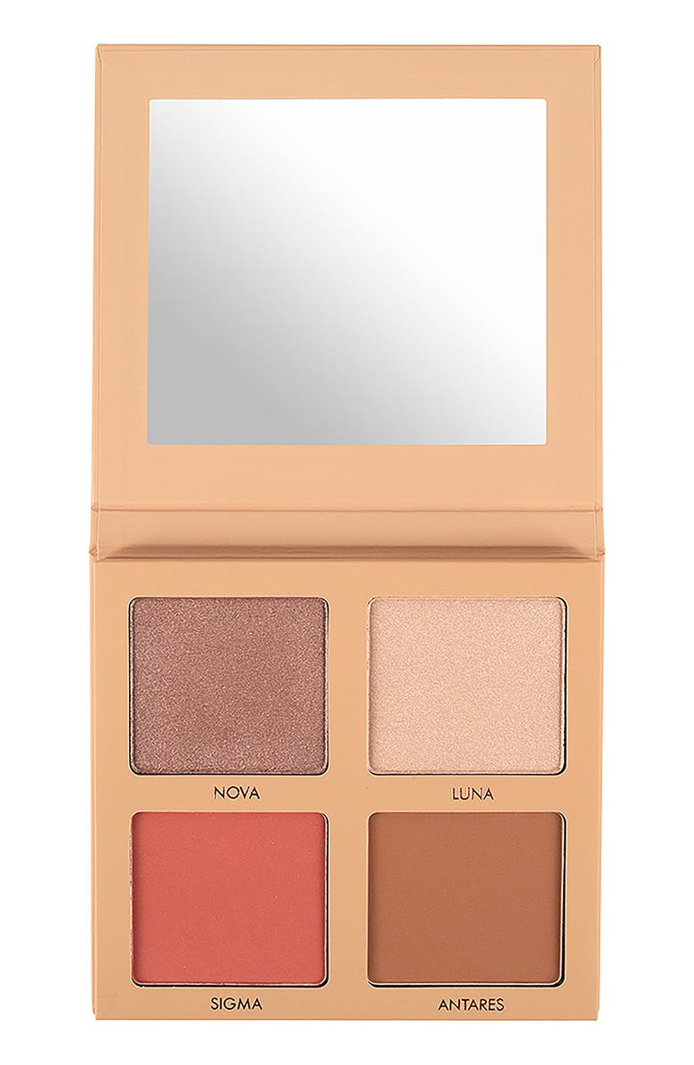 Mellow Cosmetics Stardust Glow Face Palette, Alternate, color, Medium To Dark