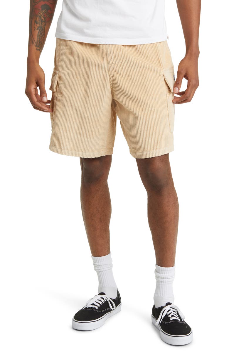 Obey Easy Corduroy Cargo Shorts, Main, color, 