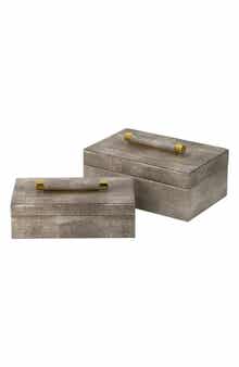 Mamba Stingray Embossed Box - Set of 2