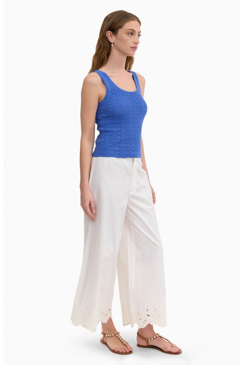 Verana Knit Tank, Alternate, color, Capri Blue