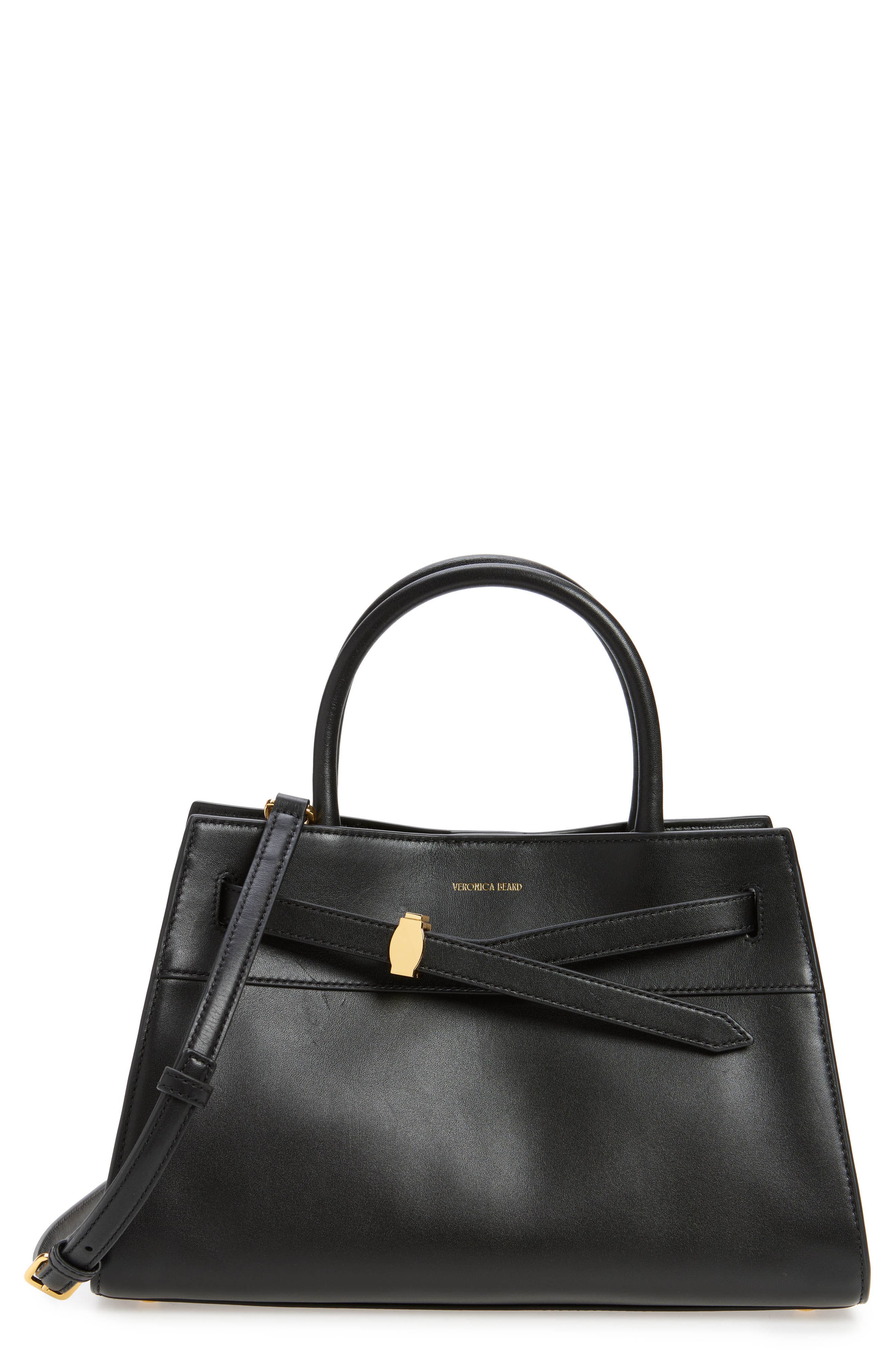 Veronica Beard Dash Leather Tote, Main, color, 