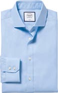 Charles Tyrwhitt Non-Iron Twill Cutaway Slim Fit Shirt Double Cuff