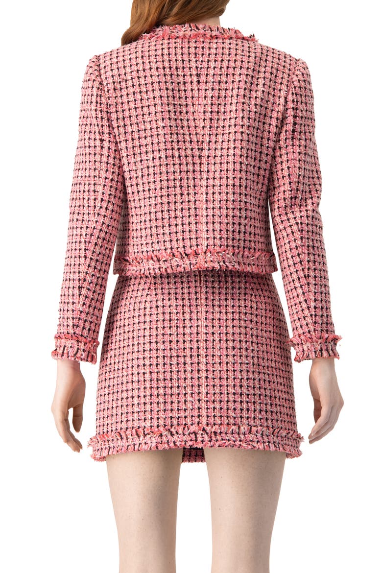 Classic Tweed Jacket, Alternate, color, Pink